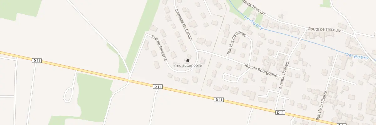Plan du 6 Rue de Sancerre à Vinay