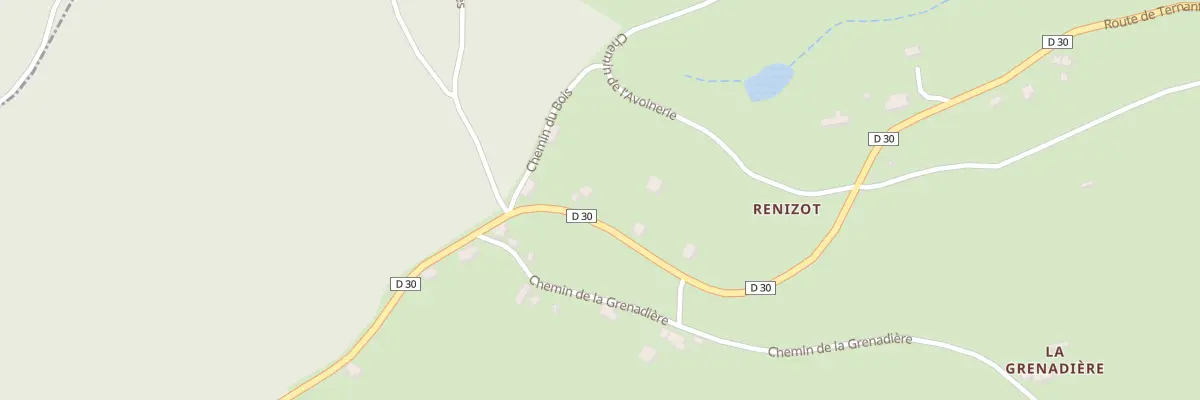 Plan du 121 Renizot à Tazilly