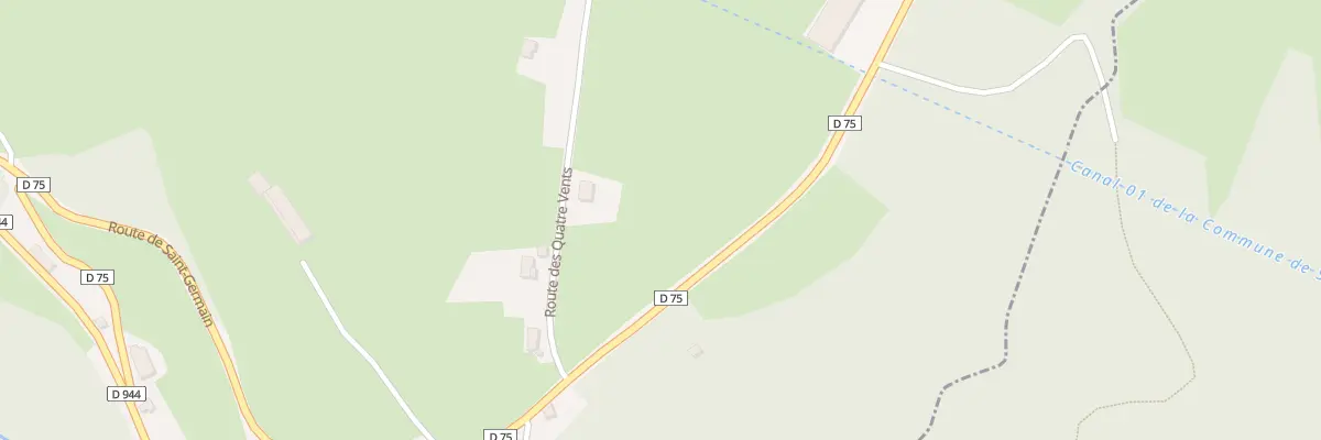 Plan du 8 Rte des Quatre Vents à Chastellux-sur-Cure
