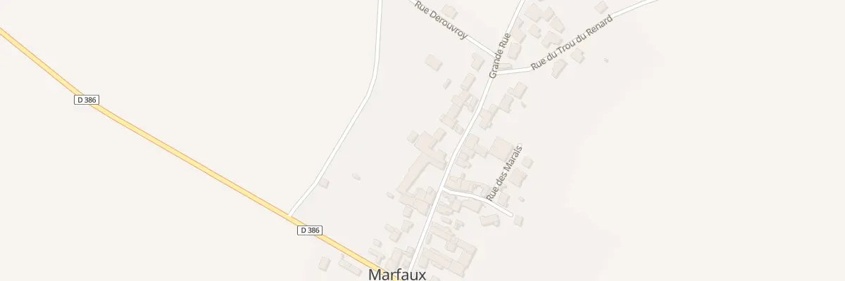 Plan du 17 Gr Grande Rue à Marfaux