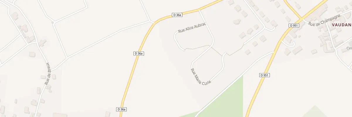 Plan du 20 Rue Lucie Aubrac à Brugny-Vaudancourt