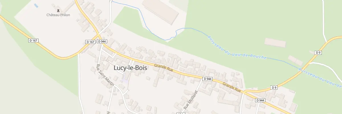 Plan du 46 Gr Grande Rue à Lucy-le-Bois