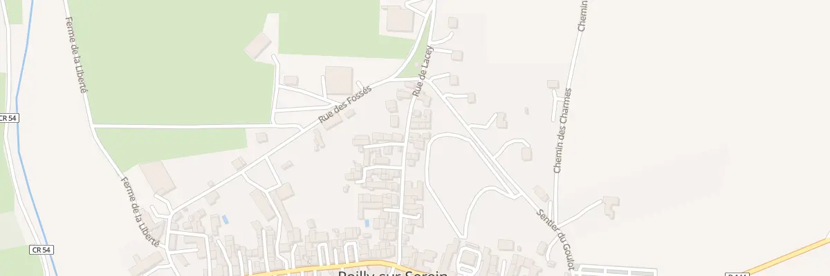 Plan du 26 Rue de Lacey à Poilly-sur-Serein