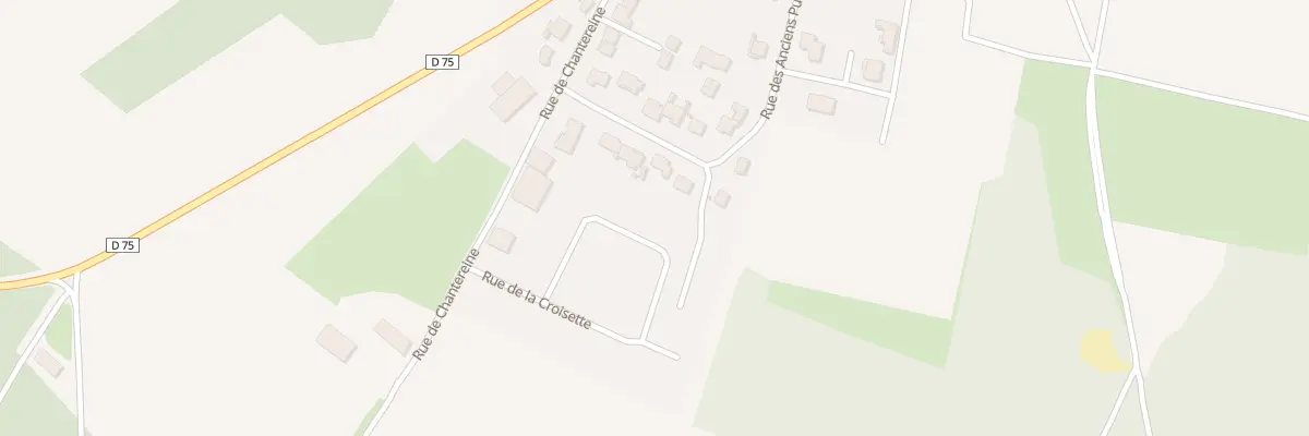 Plan du 4 Rue des Poiriers à Trigny