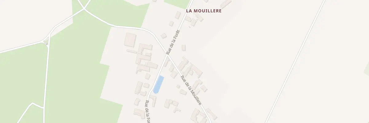 Plan du 30 Rue de la Mouillére à Flogny-la-Chapelle