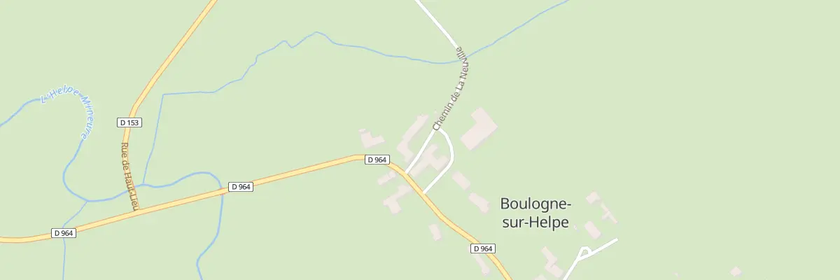 Plan du 1 Vc de la Neuville à Boulogne-sur-Helpe