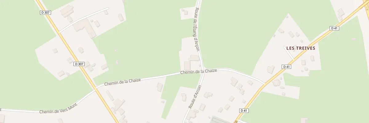 Plan du 224 Chem de la Chaize à Changy