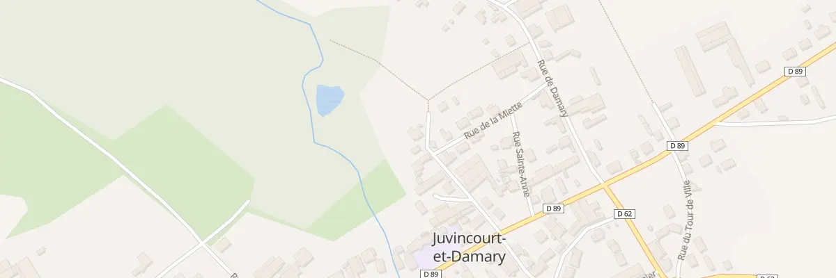 Plan du 5 Rue de l’Eglise Ste Preuve à Juvincourt-et-Damary