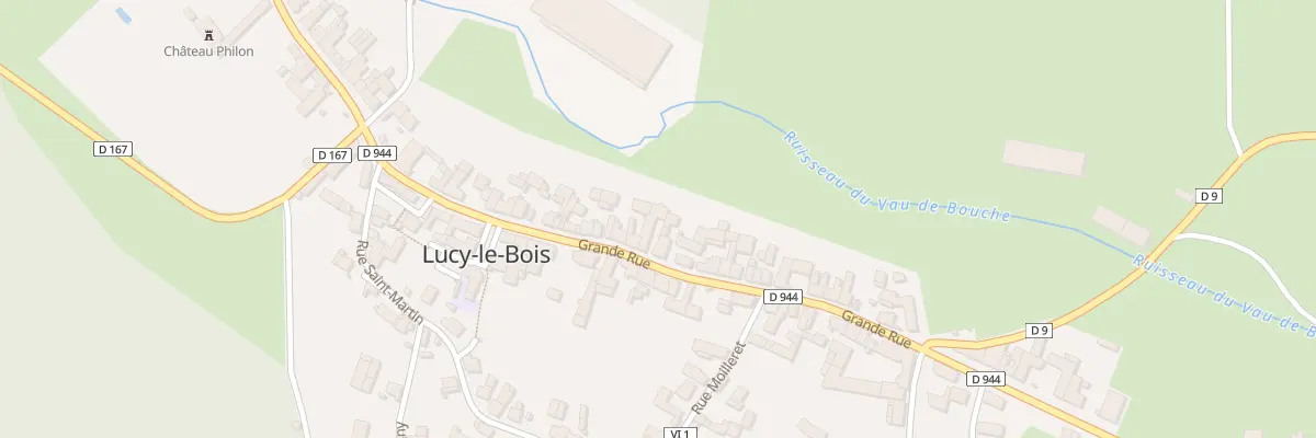 Plan du 44 Gr Grande Rue à Lucy-le-Bois
