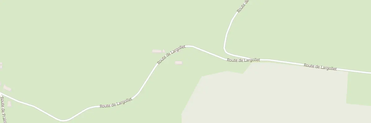 Plan du 21 Rte de Largollet à Fléty