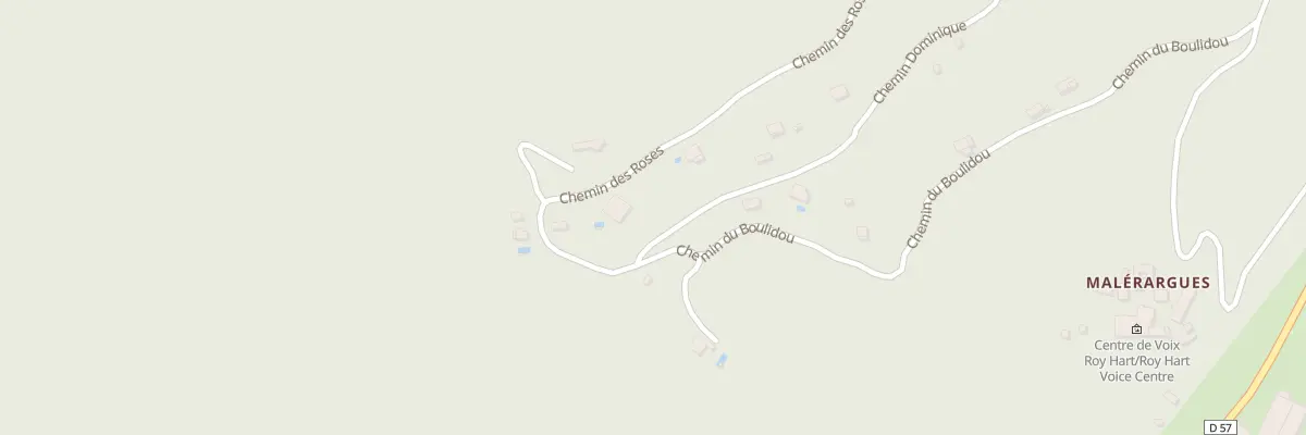 Plan du 1563 Che des Roses à Thoiras-Corbès