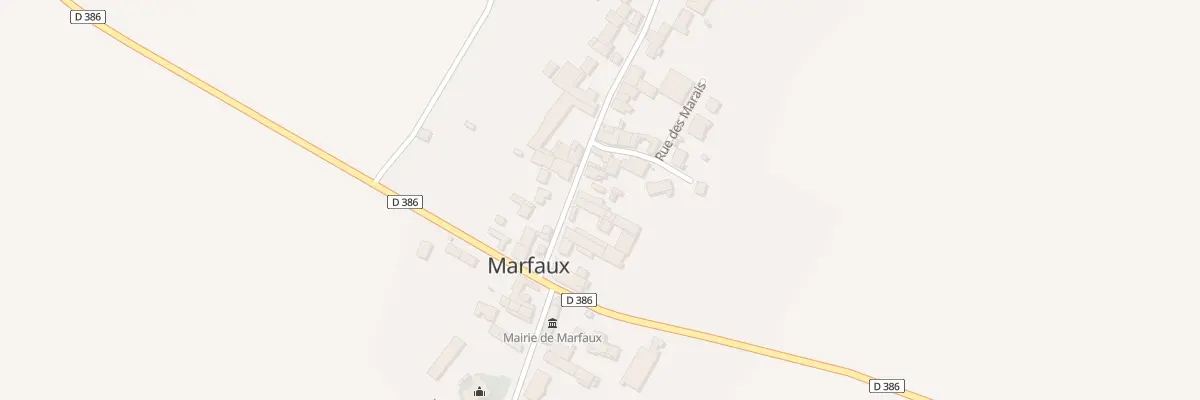 Plan du 8 Gr Grande Rue à Marfaux