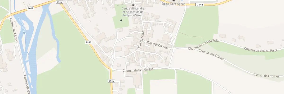 Plan du 27 Rue du Moulin à Poilly-sur-Serein
