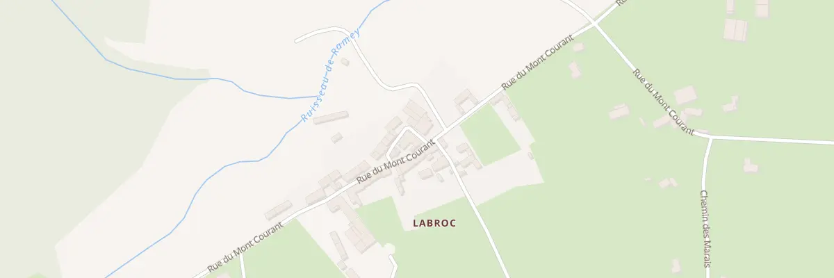 Plan du 1 Imp de l’Ecole à Saint-Vincent