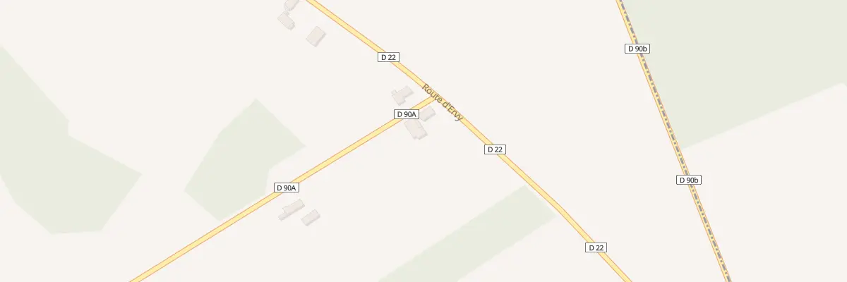 Plan du 10 Rte d’Ervy à Montfey