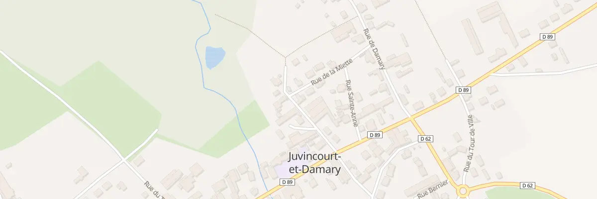Plan du 4 Rue de l’Eglise Sainte-preuve à Juvincourt-et-Damary