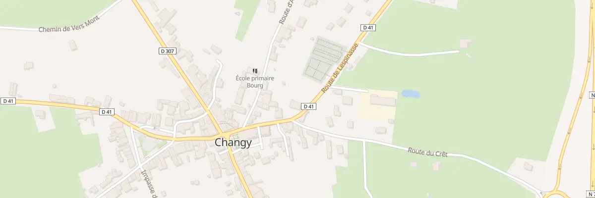 Plan du 116 Rue de la Mairie à Changy
