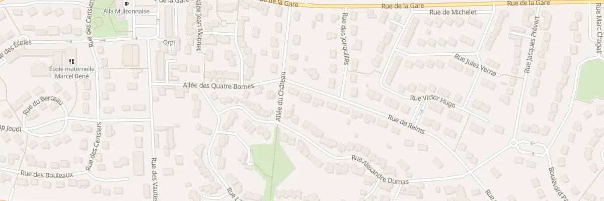 Plan du 6 Rue de Reims à Muizon