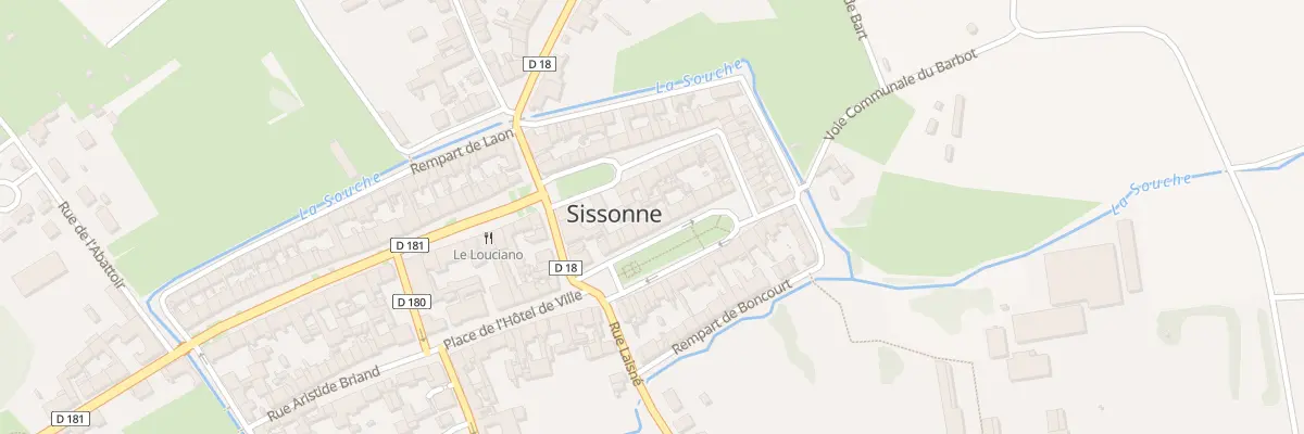 Plan du 11 Pl de la Grande Roize à Sissonne