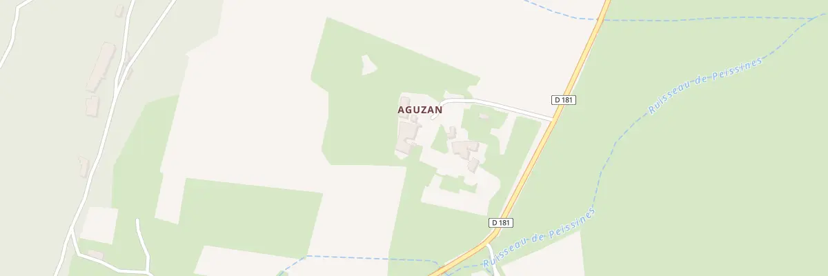 Plan du 5006 La Coste et Aguzan à Conqueyrac