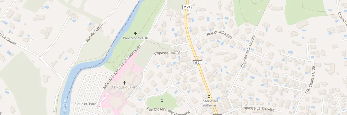 Plan du 1 Imp Racine à Castelnau-le-Lez