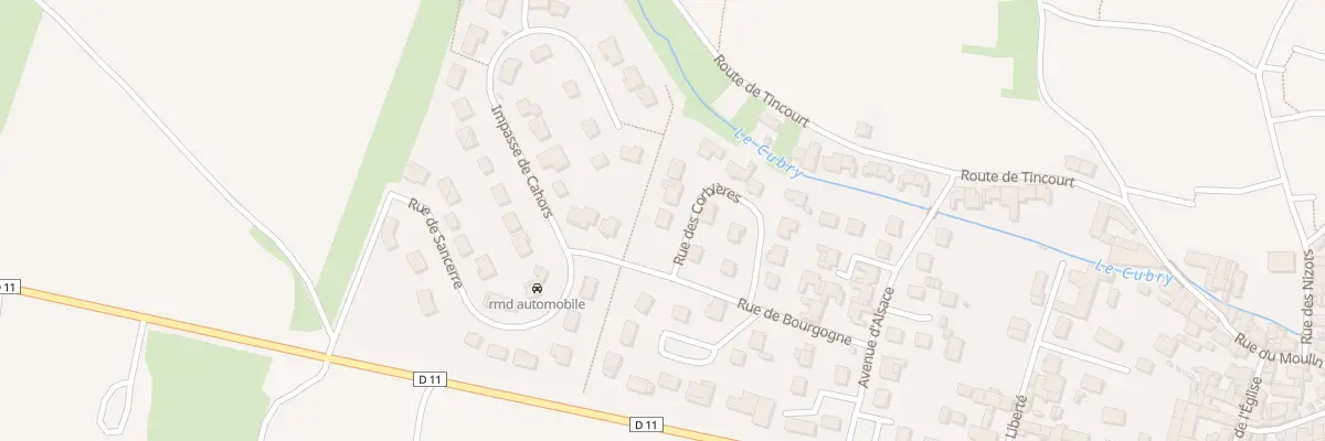 Plan du 20 Rue des Corbières à Vinay