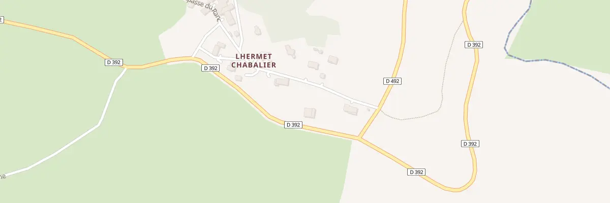 Plan du 5204 Lhermet Chabailler à Lespéron