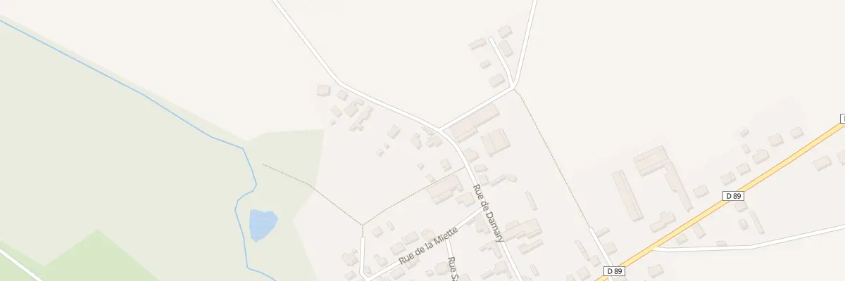 Plan du 15 Rue de Damary à Juvincourt-et-Damary