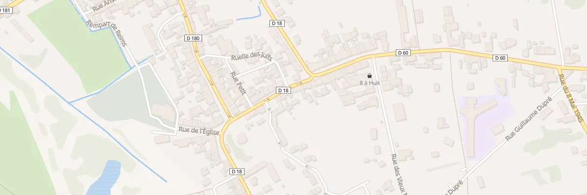 Plan du 7 Rue de Roucy à Sissonne