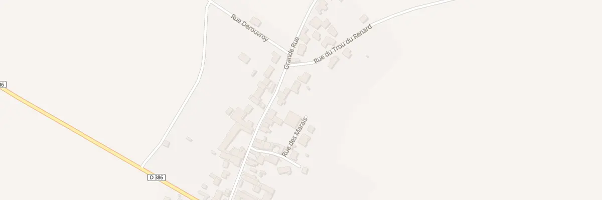 Plan du 18 Gr Grande Rue à Marfaux