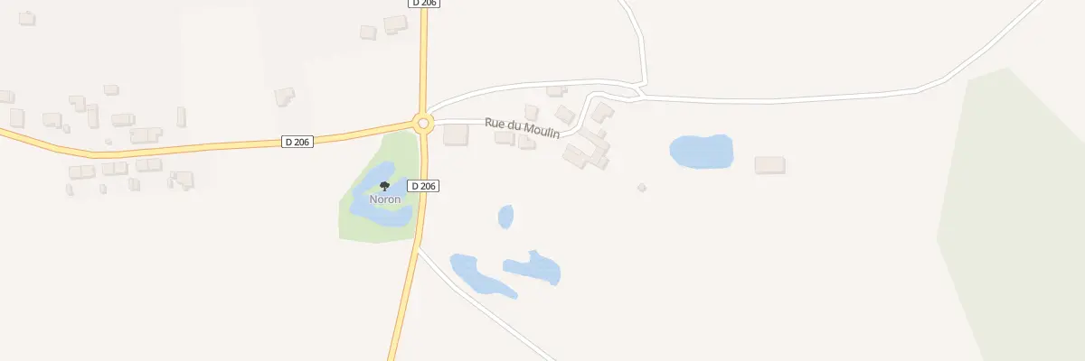 Plan de la Rue du Moulin à Saint-Euphraise-et-Clairizet