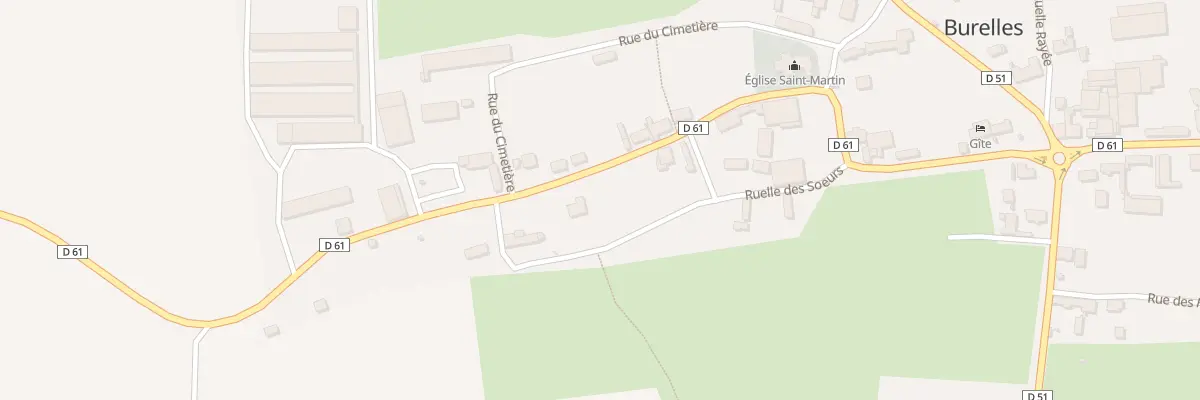 Plan du 2 Rle des Soeurs à Burelles