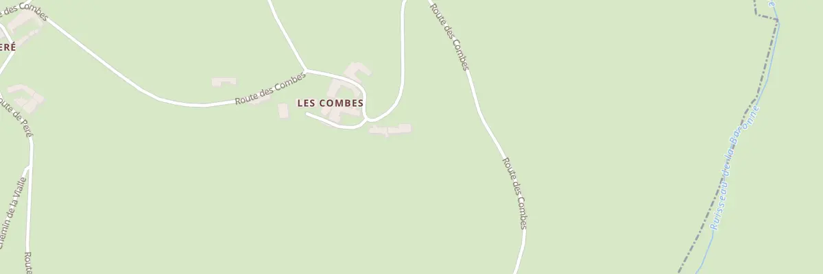 Plan du 1301 Rte des Combes à Juré