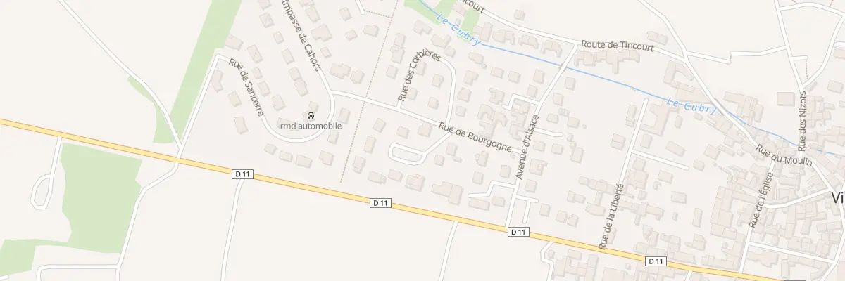 Plan du 4 Imp de Bourgogne à Vinay