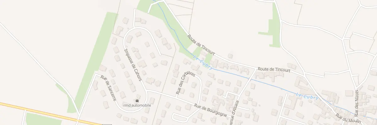 Plan du 14 Rue des Corbières à Vinay