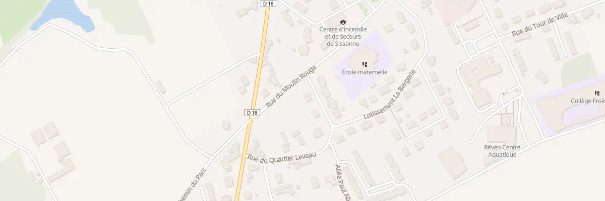 Plan du 2 Lot la Bergerie à Sissonne