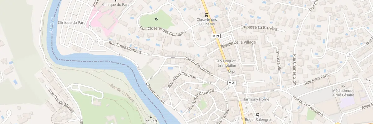 Plan du 27 Rue Emile Combes à Castelnau-le-Lez