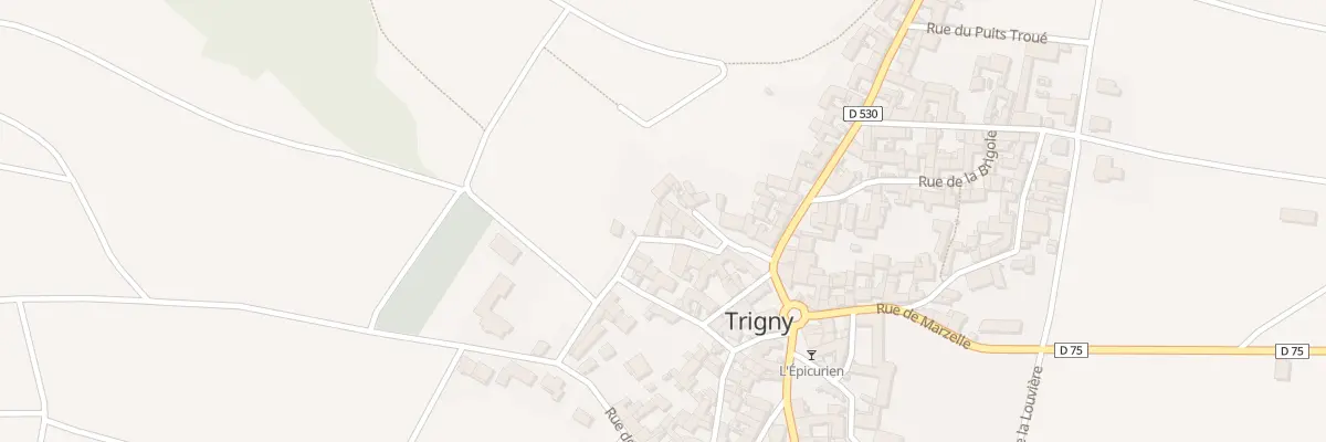 Plan du 4 Rue du Pouce à Trigny
