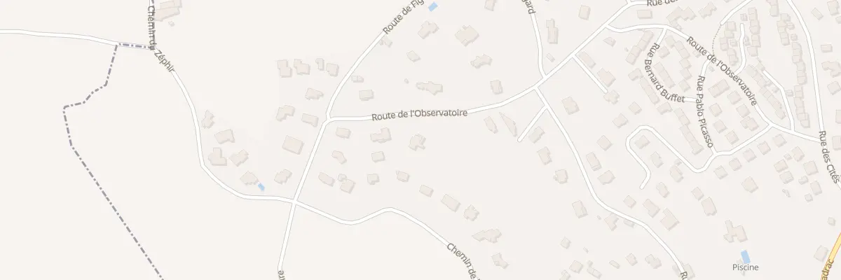Plan du 21 Rte de l’Observatoire à Chadrac
