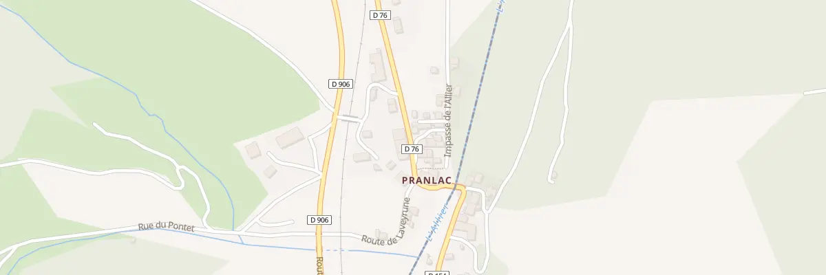 Plan du 5115 Pranlac à Luc