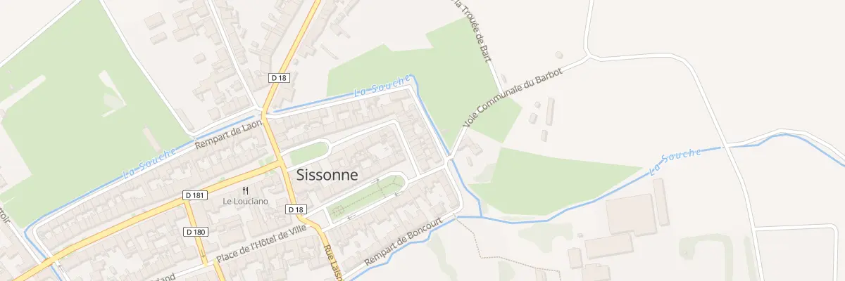 Plan du 41 Rue des Deux Roizes à Sissonne