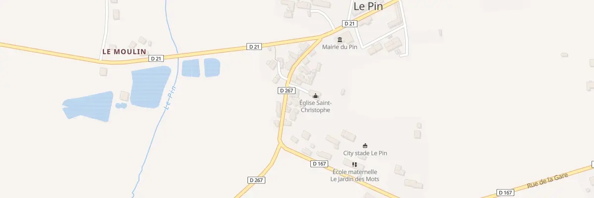 Plan du 17 Rue Jean Dupin au Pin