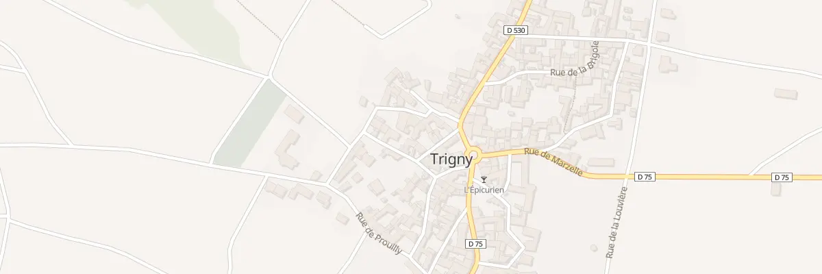 Plan du 10 Rue de Saucourt à Trigny