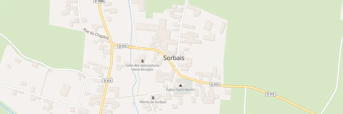 Plan du 2 Rue de Verdun à Sorbais