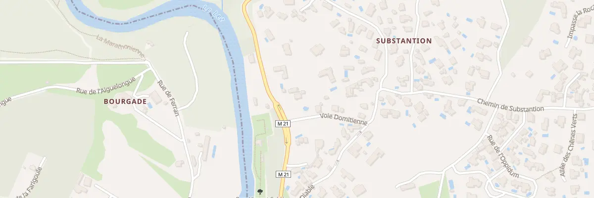 Plan du 52 Av Jean Jaurès à Castelnau-le-Lez