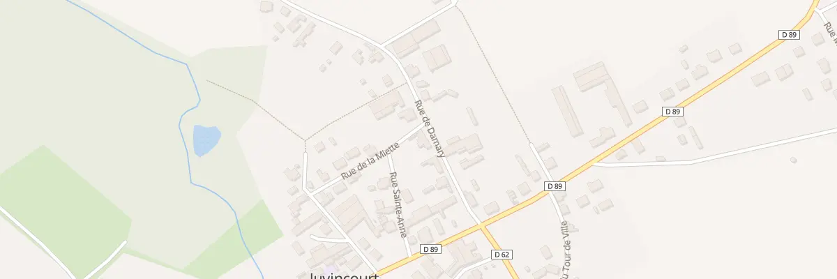 Plan du 7 Rue de Damary à Juvincourt-et-Damary