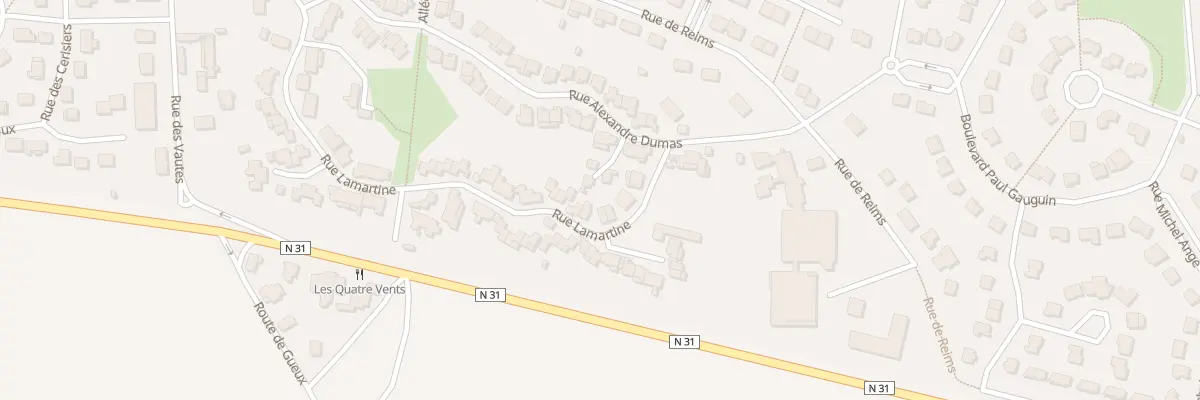Plan du 69 Rue Lamartine à Muizon