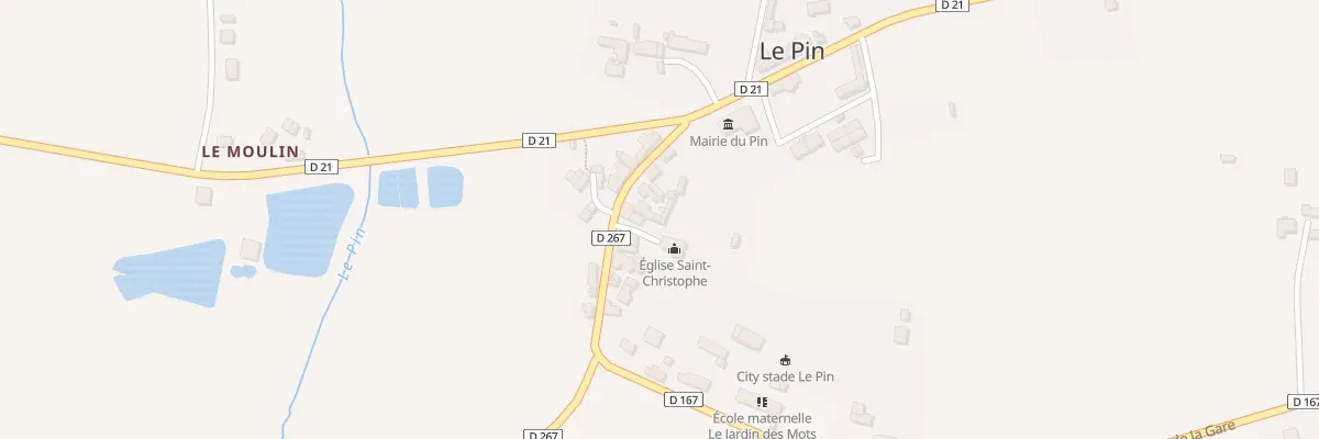 Plan du 7 Rue Jean Dupin au Pin