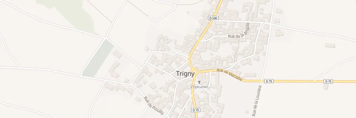 Plan du 3 Pl de la Halle à Trigny