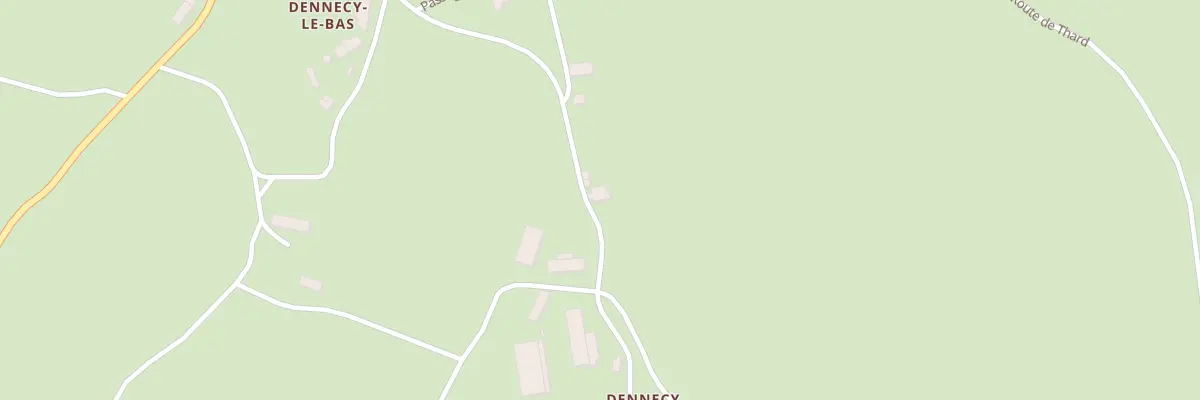 Plan du 3 Rte de Dennecy à Onlay
